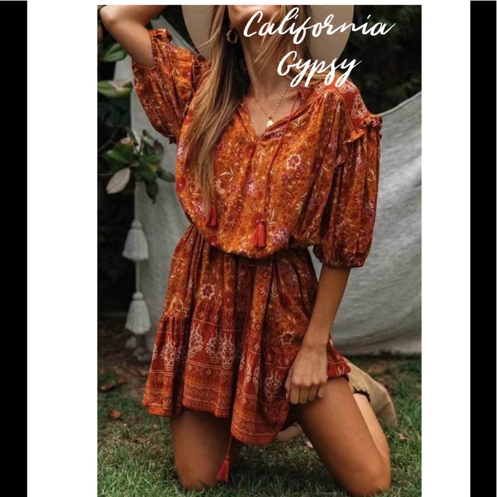 LAST ONE🎉Tassel Mini Dress - Picture 7 of 16